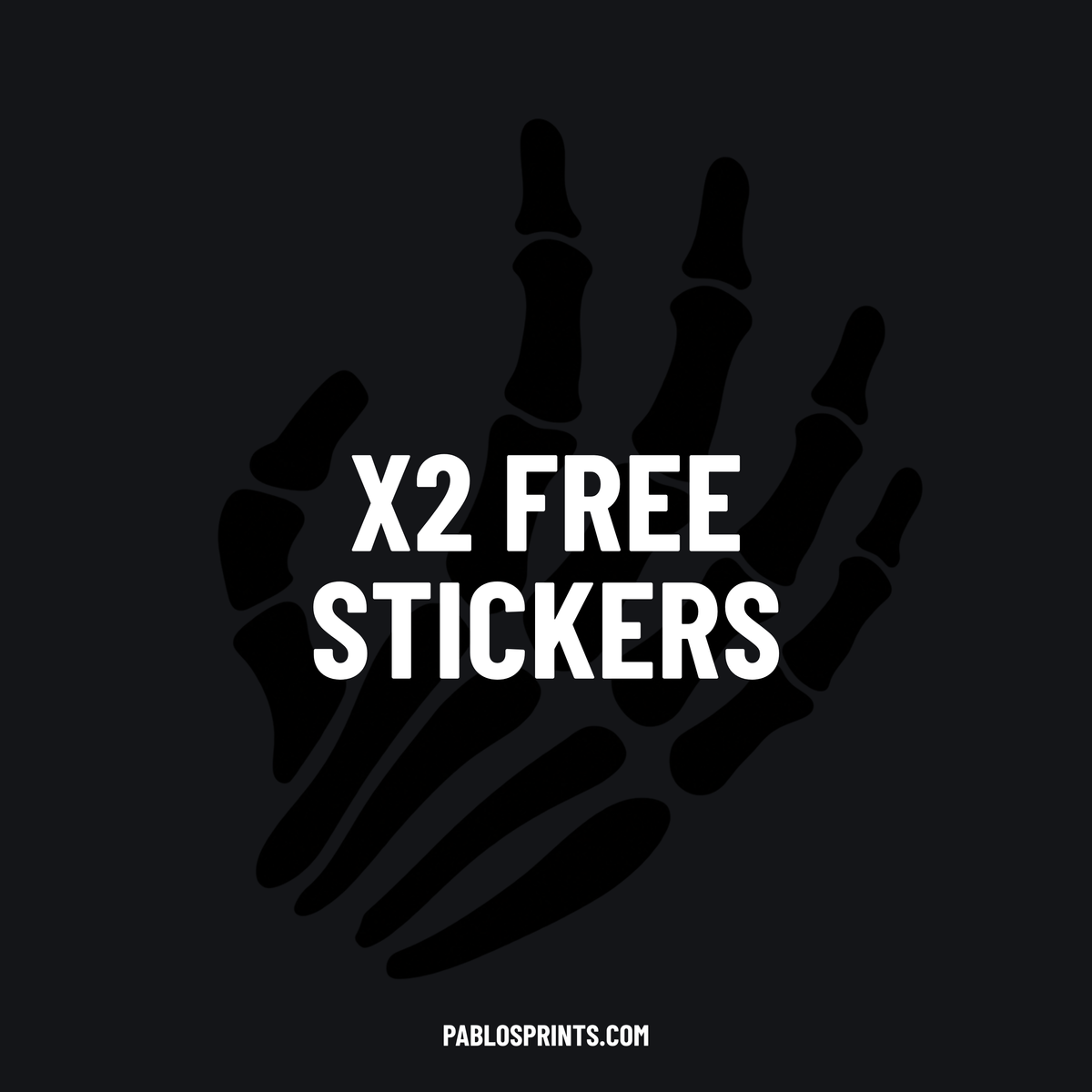 2 Free Custom Stickers