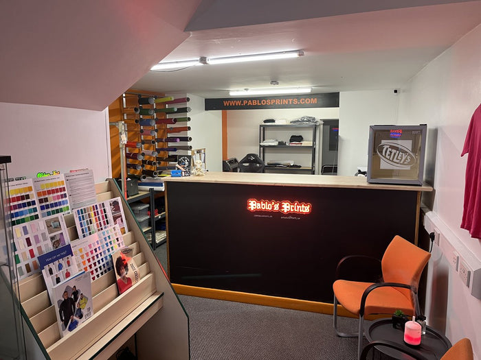 Inside the Pablo's Prints shop