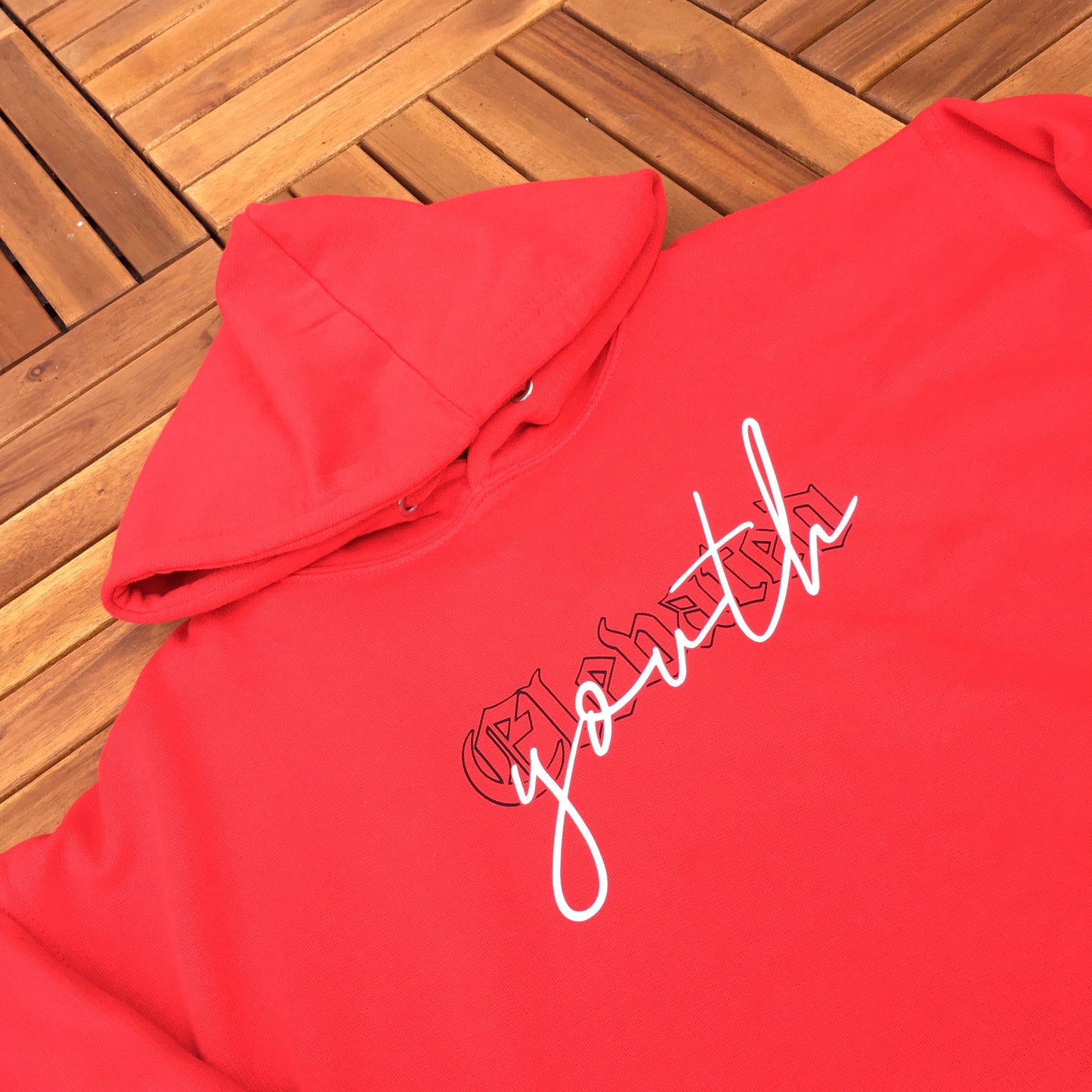 ELEVATED YOUTH SIGNATURE HOODIE - RED